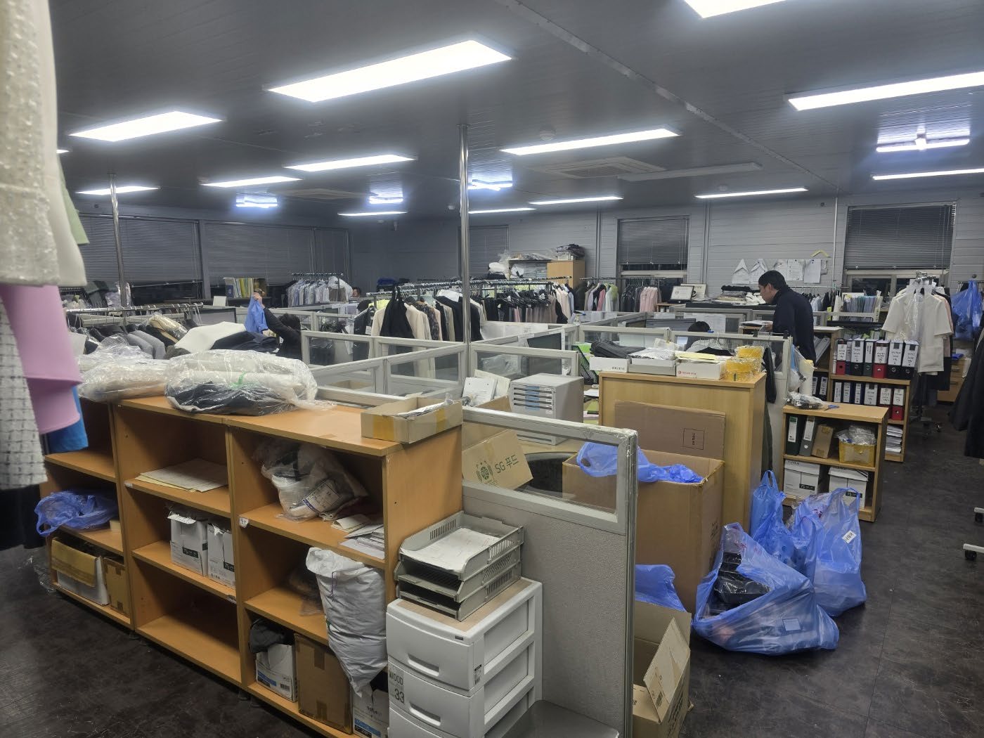 Head office working floor