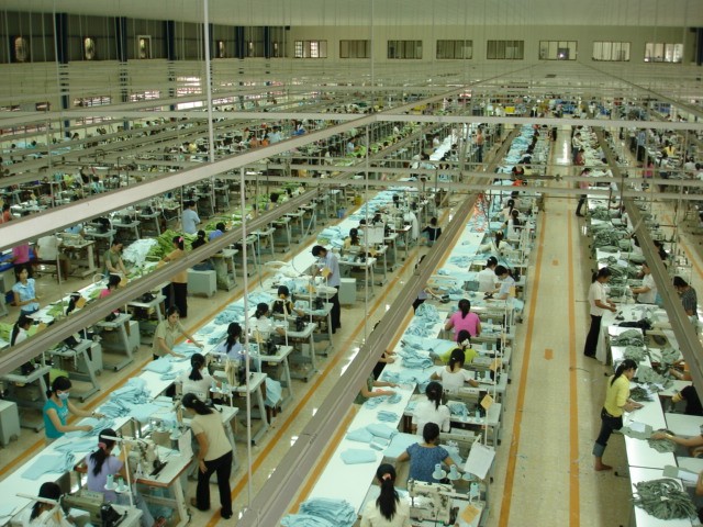 Nha Be factory production floor