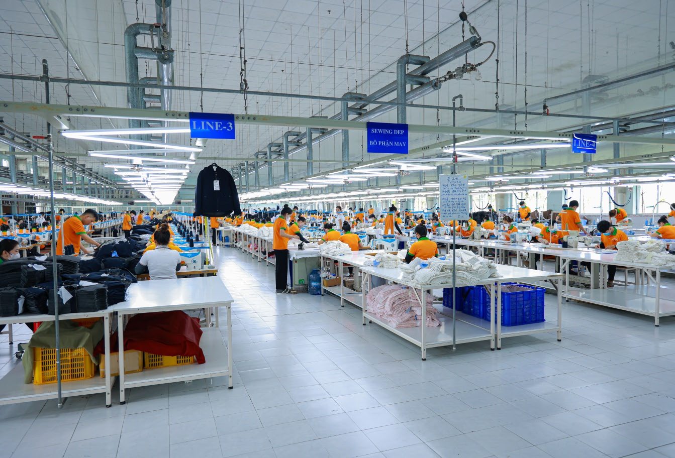 DK Vina sewing line